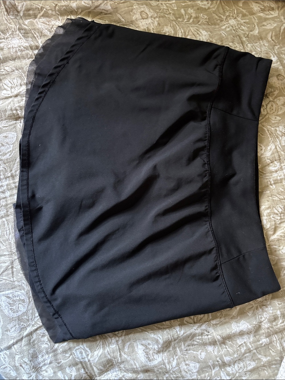 Black Women's Skirt - Classic A-Line Stretch